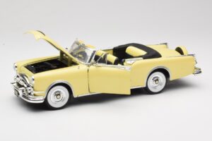 Packard Caribbean カブリオレ イエロー Road Signature 1:18 92798 メタル - 画像 2/8