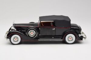 Packard カブリオレ ブラック Anson 1:18 30397 メタル - 画像 4/8