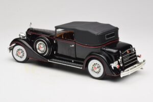 Packard カブリオレ ブラック Anson 1:18 30397 メタル - 画像 7/8