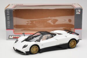 Pagani Zonda F ホワイト Mondo Motors 1:18 157655 メタル - 画像 8/8