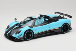 Pagani Zonda Uno Carbon ライトブルー Almost Real 1:18 850630001 メタル