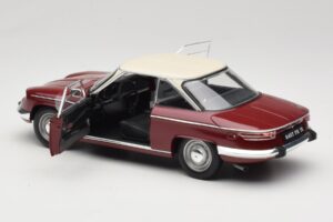 Panhard 24 CT レッド Solido 1:18 1832500 メタル - 画像 5/8