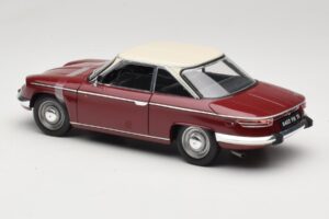 Panhard 24 CT レッド Solido 1:18 1832500 メタル - 画像 7/8