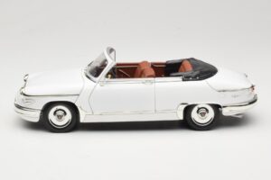 Panhard PL17 カブリオレ ホワイト Solido 1:18 8174 メタル - 画像 4/8