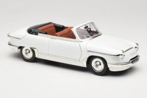 Panhard PL17 カブリオレ ホワイト Solido 1:18 8174 メタル - 画像 6/8