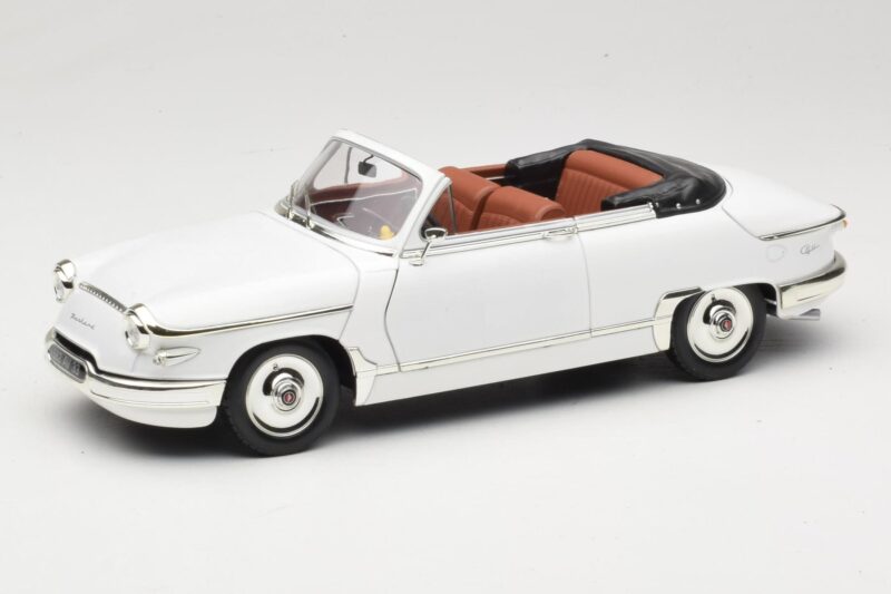 Panhard PL17 カブリオレ ホワイト Solido 1:18 8174 メタル