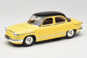 Panhard PL17 イエロー Solido 1:18 8173 メタル