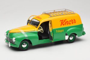 Peugeot 203 Break Tole Knorr Solido 1:18 8426 メタル - 画像 2/8