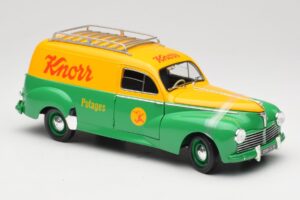 Peugeot 203 Break Tole Knorr Solido 1:18 8426 メタル - 画像 6/8