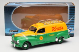 Peugeot 203 Break Tole Knorr Solido 1:18 8426 メタル - 画像 8/8