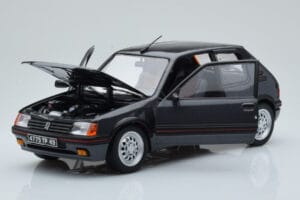 Peugeot 205 GTi 1.6 Graphite グレー Norev 1:18 184845 メタル - 画像 2/8