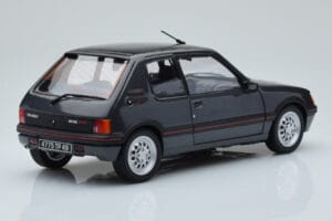 Peugeot 205 GTi 1.6 Graphite グレー Norev 1:18 184845 メタル - 画像 3/8