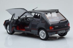 Peugeot 205 GTi 1.6 Graphite グレー Norev 1:18 184845 メタル - 画像 5/8
