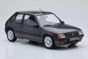 Peugeot 205 GTi 1.6 Graphite グレー Norev 1:18 184845 メタル - 画像 6/8
