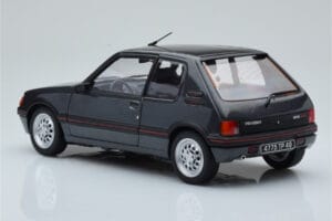 Peugeot 205 GTi 1.6 Graphite グレー Norev 1:18 184845 メタル - 画像 7/8