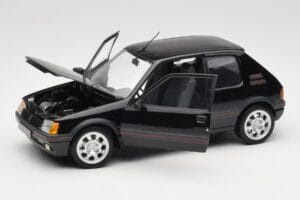 Peugeot 205 GTI 1.9 ブラック Norev 1:18 184854 メタル - 画像 2/8