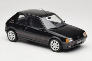 Peugeot 205 GTI 1.9 ブラック Norev 1:18 184854 メタル - 画像 6/8