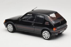 Peugeot 205 GTI 1.9 ブラック Norev 1:18 184854 メタル - 画像 7/8