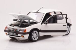 Peugeot 205 GTi 1.9 Meije ホワイト Norev 1:18 184842 メタル - 画像 2/8