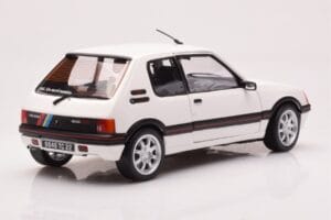 Peugeot 205 GTi 1.9 Meije ホワイト Norev 1:18 184842 メタル - 画像 3/8