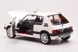 Peugeot 205 GTi 1.9 Meije ホワイト Norev 1:18 184842 メタル - 画像 5/8