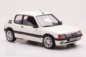 Peugeot 205 GTi 1.9 Meije ホワイト Norev 1:18 184842 メタル - 画像 6/8