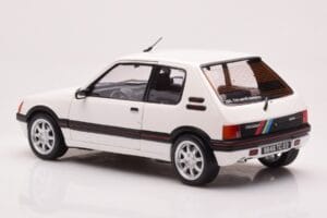 Peugeot 205 GTi 1.9 Meije ホワイト Norev 1:18 184842 メタル - 画像 7/8