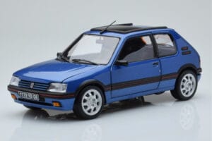 Peugeot 205 GTi 1.9 サンルーフ付き Miami ブルー Norev 1:18 184844 メタル