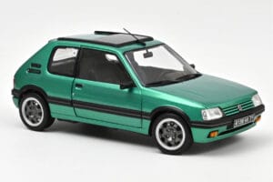 Peugeot 205 GTi Griffe サンルーフ付き グリーン Norev 1:18 184847 メタル