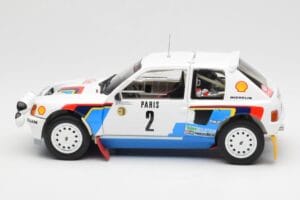 Peugeot 205 T16 #2 A. Vatanen / T. Harryman Rally Monte Carlo 1985 Norev 1:18 184864 メタル - 画像 4/8
