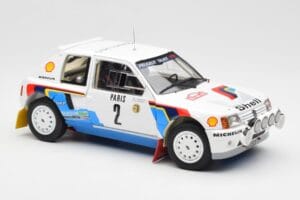 Peugeot 205 T16 #2 A. Vatanen / T. Harryman Rally Monte Carlo 1985 Norev 1:18 184864 メタル - 画像 6/8