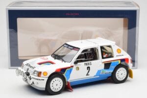 Peugeot 205 T16 #2 A. Vatanen / T. Harryman Rally Monte Carlo 1985 Norev 1:18 184864 メタル - 画像 8/8
