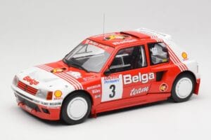 Peugeot 205 T16 #3 B. Darniche / A. Mahe Rally Ypres 1985 IXO 1:18 18RMC135 メタル