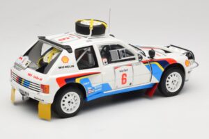 Peugeot 205 T16 Peugeot Talbot Sport T. Salonen / S. Harjanne Safari Rally 1985 Otto 1:18 OT1161 レジン - 画像 2/6