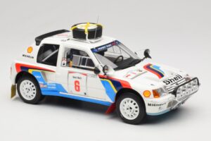 Peugeot 205 T16 Peugeot Talbot Sport T. Salonen / S. Harjanne Safari Rally 1985 Otto 1:18 OT1161 レジン - 画像 4/6