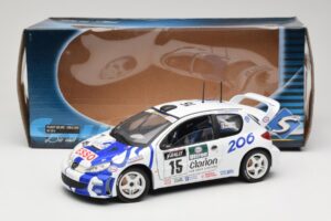 Peugeot 206 WRC #15 G. Panizzi / H. Panizzi WRC 1999 Solido 1:18 9016 メタル - 画像 8/8