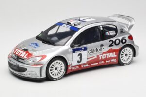Peugeot 206 WRC #3 G. Panizzi / H. Panizzi Rally Tour de Corse 2002 Otto 1:18 OT1085 レジン