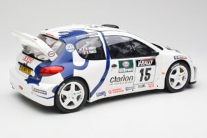 Peugeot 206 WRC G. Panizzi / H. Panizzi Tour de Corse 1999 Otto 1:12 G081 レジン - 画像 2/6