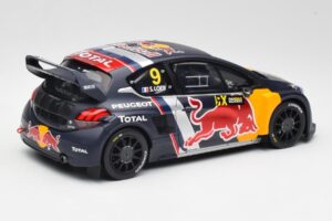 Peugeot 208 WRX #9 S. Loeb World RX of Belgium 2018 Otto 1:18 OT455 レジン - 画像 2/6
