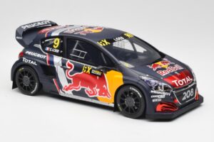 Peugeot 208 WRX #9 S. Loeb World RX of Belgium 2018 Otto 1:18 OT455 レジン - 画像 4/6