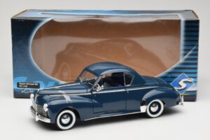 Peugeot 302 クーペ ブルー Solido 1:18 8168 メタル - 画像 8/8
