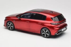 Peugeot 308 GT P5 Elixir Red Otto 1:18 OT1140 レジン - 画像 5/6