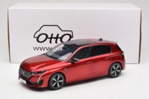 Peugeot 308 GT P5 Elixir Red Otto 1:18 OT1140 レジン - 画像 6/6