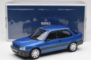 Peugeot 309 GTi16 マイアミブルー Norev 1:18 184881 メタル - 画像 6/6