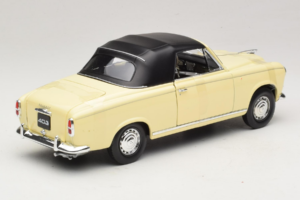 Peugeot 403 カブリオレ ベージュ Welly 1:18 12551HW メタル - 画像 2/6