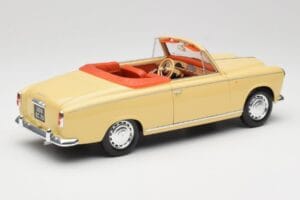 Peugeot 403 カブリオレ サンドイエロー Solido 1:18 8165 メタル - 画像 3/8
