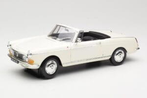 Peugeot 404 カブリオレ ホワイト Norev 1:18 184746 メタル