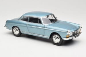 Peugeot 404 Coupe ブルー Norev 1:18 184745 メタル - 画像 6/8