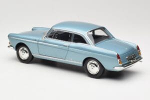 Peugeot 404 Coupe ブルー Norev 1:18 184745 メタル - 画像 7/8