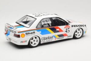 Peugeot 405 Mi16 #45 Team Peugeot Talbot Sport R. Gravett BTCC 1992 Otto 1:18 OT1141 レジン - 画像 2/6